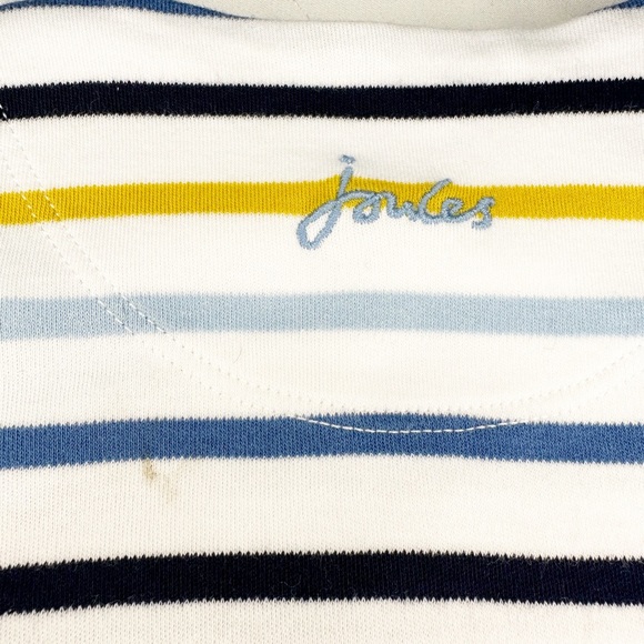 Joules Striped Dog Face Romper Size 6-9 Months - Picture 6 of 8